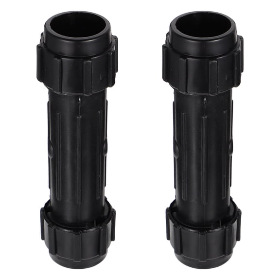LEORX 2Pack Kayak Paddle Accessory Black ABS Plastic Paddle Joints for Canoe Equipment