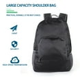 thumbnail image 4 of Sac à Dos Pliable 20L Hommes Femmes Imperméable Léger Couleur Unie Voyage Camping Randonnée randonnée Sacs Sac d'École, 4 of 6