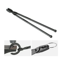 BENTISM Blacksmith Tongs, 18” Wolf Jaw Tongs, Carbon Steel Forge Tongs with A3 Steel Rivets, for Horseshoes, Curved Shapes, Block Forgings, for Beginner and Seasoned Blacksmiths and Bladesmiths