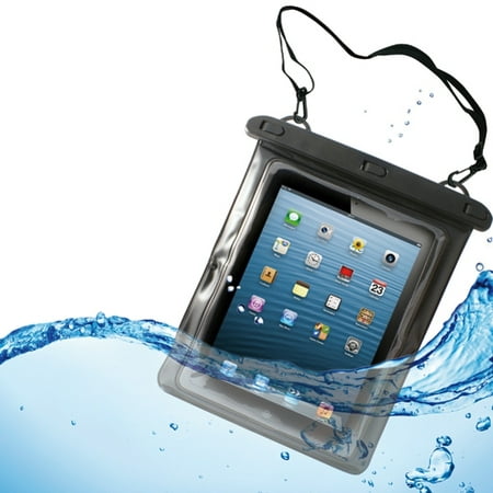 Waterproof Case Transparent Bag Cover Compatible With Amazon Kindle Fire HDX 7 HD 7 6, DX, Kids Edition 8 10 - iPad Pro 10.5 Mini with Retina Display 9.7 4 2 - Archos Arnova 9 G2 8C (Best Kindle Hdx Case)