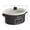 Black-8, variant on 8 Quart Large Capacity Programmable Digital Slow Cooker with Stoneware Pot,Features Digital Display, One-Touch Operation, and Automatic Keep Warm Function, Ideal for Family Dinners, Roasts, and Stews