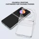 thumbnail image 3 of For Zte Nubia Flip 5g Case Hard Pc Anti-scratch Transparent Phone Cover, 3 of 5