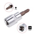 thumbnail image 3 of Socket de broca Phillips métrica estándar #3 de 3/8" de Uxcell, acero S2 y Cr-V, 3 of 5