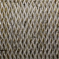 thumbnail image 3 of Modern Style Wooden Wall Decor with Patterned Carving, Small, Silver - Saltoro Sherpi, 3 of 5