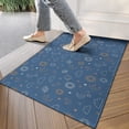 thumbnail image 4 of Sun Moon Cloud Star Pattern Door Rugs,Washable Non Slip Door Mats Indoor,Decorative Door Mats,Entry Mat Indoor for Entrance,Bedroom,Kitchen,Bathroom,17"x30", 4 of 6