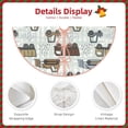 thumbnail image 5 of Bingfone Christmas Tree Skirt Mat Christmas Decoration Interior 30"-Tractor And Dumper, 5 of 8