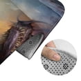 thumbnail image 5 of Honeii White And Red Storm Dragon Pattern Bathroom Anti-Skid Pad Bathroom Mat Vintage Seamless Pattern Not-Slip Toilet Rug Set, 5 of 6