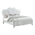 thumbnail image 2 of Eros Queen 4PC Bedroom Set with Manufactured Wood & Tufted Detailing in Silver, 2 of 13