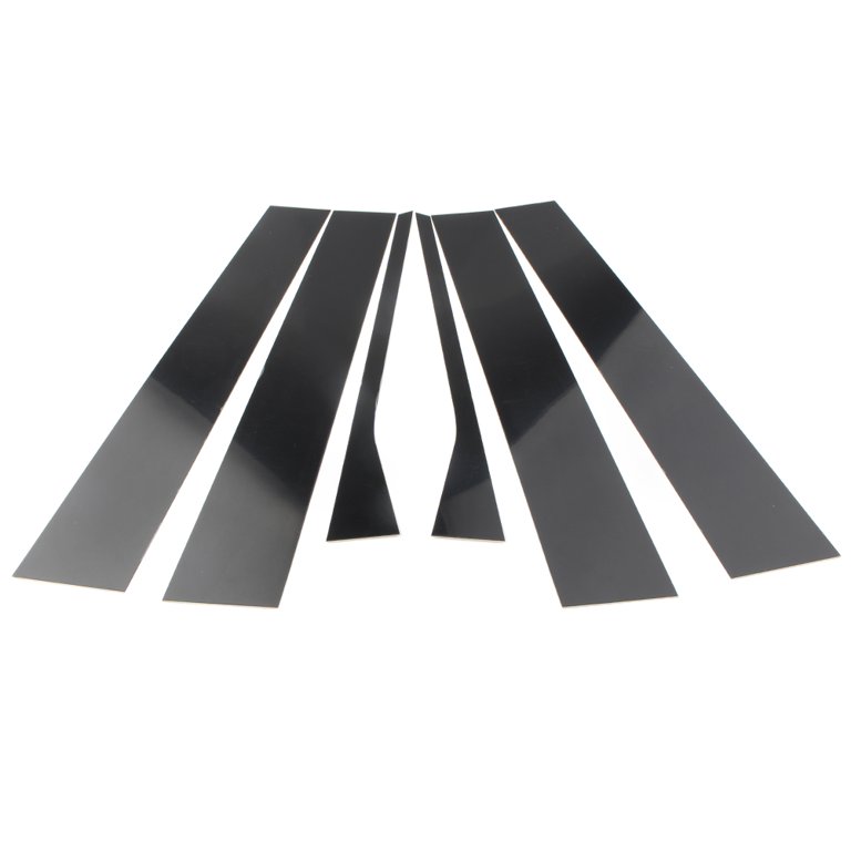 6pcs Car Pillar Post Stickers, Window Door Trims Covers 6pcs Car Pillar Post Stickers, Window Door Trims Covers