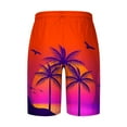 thumbnail image 4 of Taqqpue Men's Swim Trunks Hawaiian Bathing Mesh Lining Suit Swimsuits Elastic Waist Drawstring Beach Shorts with Pockets, 4 of 4