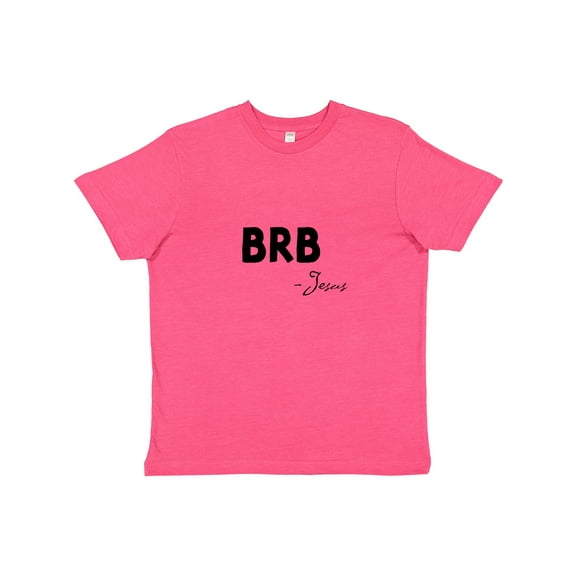 Inktastic Easter Brb Jesus Youth T-Shirt