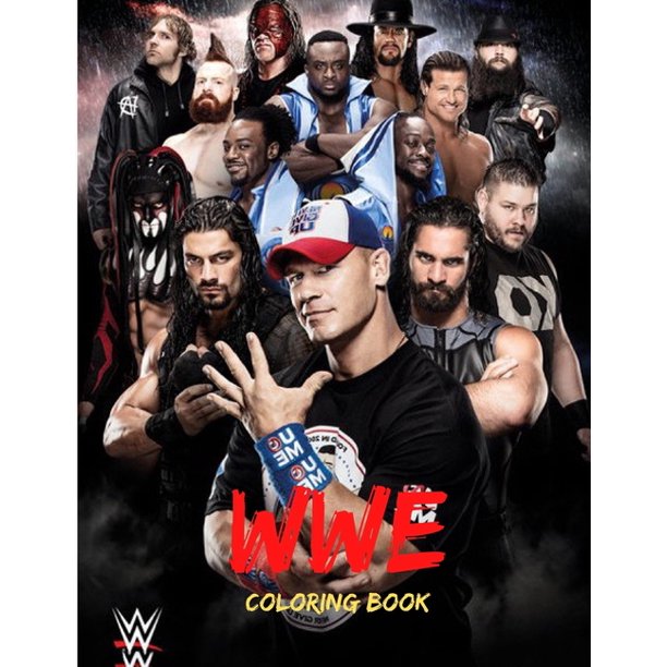 Wwe Coloring Book New Way For Taking Part In Indoor Activity While Relaxing Exploring The Amazing Coloring Activity Book Of Wwe Paperback Walmart Com Walmart Com