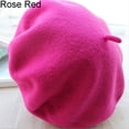 thumbnail image 2 of ruhuadgb Classic Solid Color Winter French Style Beret Artist Hat Casual Women Cap Gift, 2 of 8