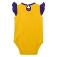 thumbnail image 3 of Girls Newborn & Infant Purple/Gold Minnesota Vikings Spread the Love 2-Pack Bodysuit Set, 3 of 5