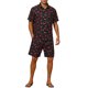 thumbnail image 2 of Conjunto de Camisas Impresas INSPIRE CHIC de Verano para Hombre, de Manga Corta, Estilo Hawaiano, Color Negro, 2 of 4