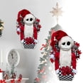 thumbnail image 2 of Guirnalda de terror de acrílico para colgar en la puerta, decoración para exteriores, Halloween, Navidad, suministros para fiestas en el hogar, accesorios, adorno navideño, 2 of 5