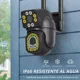 thumbnail image 2 of Cámara De Seguridad De Doble Lente Wifi 1080p Con Alarma Ip Boeroy Sjthei, 2 of 8