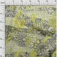 thumbnail image 3 of oneOone Cotton Poplin Twill Lime Green Fabric Asian Sewing Material Print Fabric By The Yard 56 Inch Wide, 3 of 4