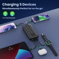 thumbnail image 2 of Cargador portátil Power Bank 40,800 mAh 25 W PD QC 4.0 negro, 2 of 7