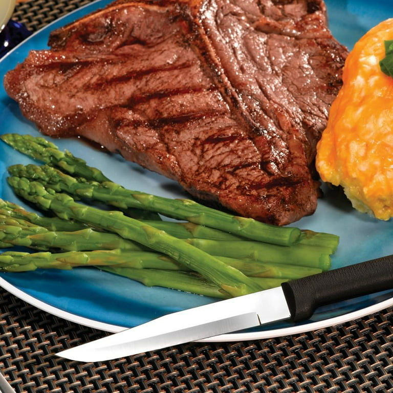Rada Cutlery Utility Steak Knives Gift Set – Stainless Steel Knife , Set of  6