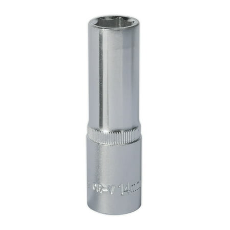 

Sealey S1214D Walldrive Socket 14Mm Deep 1/2Sq Drive