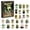 1_As shown_a, variant on Plumora Christmas Advent Calendar 2026 – 2D Acrylic Retro Alien Invasion Mystery Boxes Hanging Ornament Set, Advent Calendar for Adults, Holiday Tree Decor
