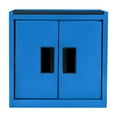 thumbnail image 3 of Hyper Tough Mini Tool Cabinet, 11.6-inch Steel Storage, 250th Blue, Double Doors, Non-Slip Top Mat, 3 of 3