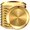 Gold, variant on BlinkLLX 4 Pcs 18/8 Stainless Steel Plate Bulk 304 Stainless Steel Dishes 8 Inches Adult Reusable Camping Plates Dishwasher Safe Feeding Serving Flat Plate Double Layers Round Dessert(Gold)