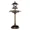 Bird Sculpture-Bronze, variant on Antique Bronze Bird Bath 32" with Planter Pedestal, Flower Pattern 2-Tier Outdoor Birdbath & Feeder Bowl with Bird Statues for Garden Yard, Perfect for Bird Lovers