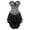Pink, variant on Corsets for Women Gothic Burlesque Bustiers and Set Floral Lace Exotic Clothing Costume Red Black M