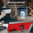 thumbnail image 5 of Nalacover for Samsung Galaxy Z Fold5 Folding Case with Rotated Ring Holder Kickstand, Rugged Shockproof Magnetic Cover Support Car Mount Lens Protection Case for Samsung Galaxy Z Fold5,Red, 5 of 9