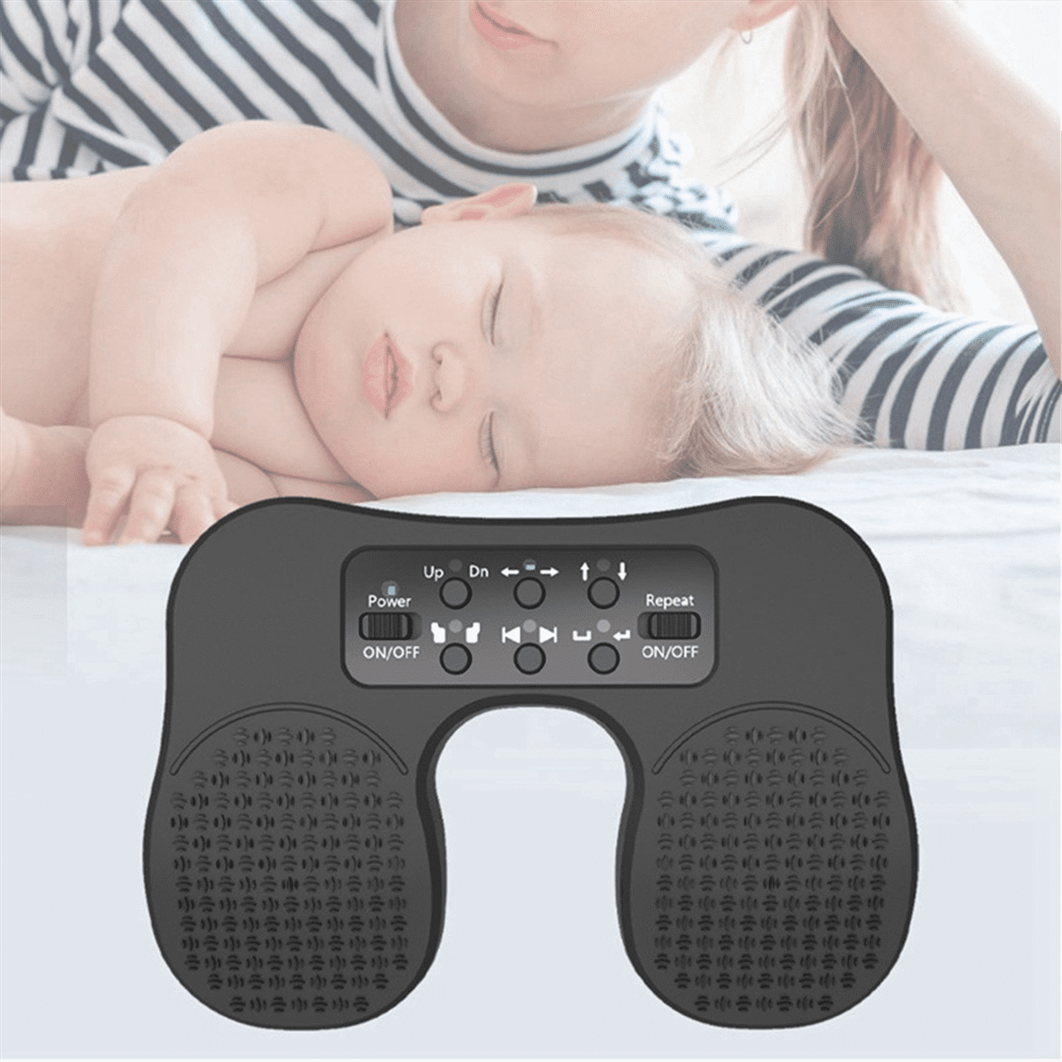 Double Foot Switch Pedal Keyboard Mouse Nonslip Foot Pedal Switch Bluetooth Piano Practice Page Turner Dual Mode,1 x Customized pedal keyboard 1 x Type-C charging cable,Black