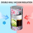 thumbnail image 2 of 20oz Coffee Tumblers French Bulldog and Flower Stainless Steel Vacuum Insulated Travel Tumbler Coffee Cups Mug with Lid and Straw with Cleaning Brush for Cold & Hot Drinks, 2 of 5