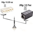 thumbnail image 2 of Paquete de 2 conectores de red RJ45 Ethernet, adaptador hembra a hembra, blindado 8P8C para extensión de cable Ethernet hembra Cat6/Cat5e (negro) WddnAot, 2 of 5