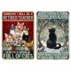 thumbnail image 1 of (20x30)(Juego 2uds) Hojalata Rectangular 20*30cm Serie Animal Gato, 1 of 9
