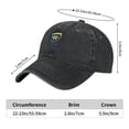 thumbnail image 6 of Texas Wesleyan University Hat Adult Adjustable Classic Washed Casquette Cap Hat Baseball Cap, 6 of 8