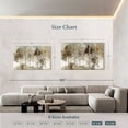 thumbnail image 4 of Elephant Stock Lush Black Forest Wall Art - Horizontal Multi Panel Canvas - Living Room Wall Decor - Floral And Botanical Multi Panel - White And Gray Decor By Allison Pearce - 65" x 42", 4 of 8