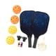 thumbnail image 3 of Juego de raquetas de Pickleball kusrkot incluye 2 raquetas 4 bolas bolsa Fibra de vidrio portátil Estilo G, 3 of 8