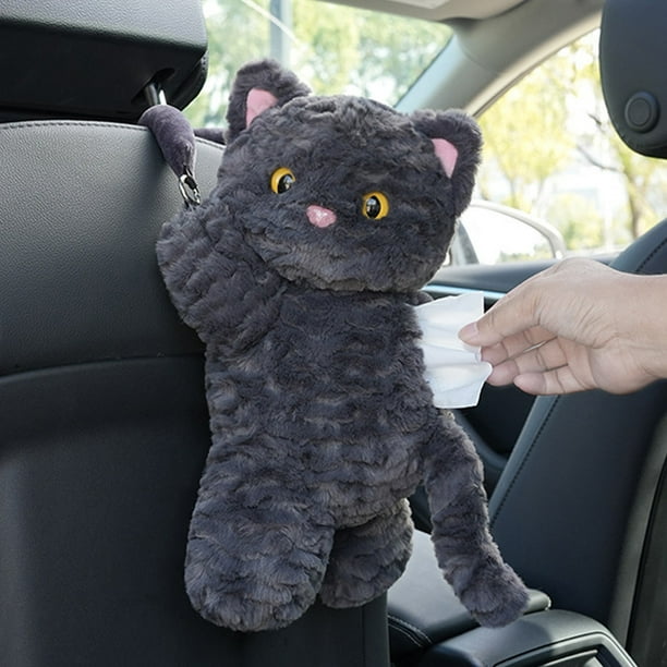 Caja de pañuelos suave y bonita, creativa, para colgar en el coche, ideal para el hogar, regalo de cumpleaños, fiesta o para amigos.