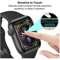 thumbnail image 5 of 2 Pcs Soft Glass For Apple Watch 7 45mm 41mm iWatch series 6 5 4 3 se 44mm 40mm 42mm 38mm 9D HD Full Film Apple watch Screen Protector, 5 of 6