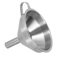 thumbnail image 1 of Embudo Grande De Cocina, Embudo De Acero Inoxidable De Agarre Cómodo Sin Rebabas Con Colador Para El Hogar Para La Fábrica Otros, 1 of 5