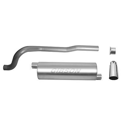 Cherokee Gibson Single - Gibson Exhaust 17201 GIB17201 00-01 CHEROKEE XJ 4.0L SINGLE EXHAUST SYSTEM