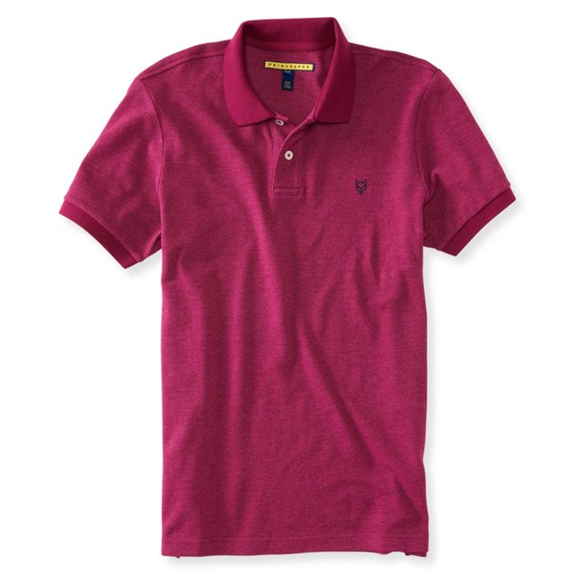 Polo de Rugby Aeropostale Morado Hombre Pequeño