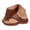 Brown, variant on Slide Sandals Women Toe Ring Leather Orthopedic Wedge Slides with Arch Support Summer Beach Vacation Casual Flip Flops Blue Size 7