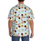 thumbnail image 3 of Fotbe Submarine With Fishes Undersea Camisa Estampada de Manga Corta para Hombre, Casual de Verano, Estilo Playero, Sin Arrugas-XX-Large, 3 of 5