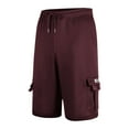 thumbnail image 5 of Dagugfen Cargo Shorts for Men Knee Length Sweat Shorts Loose Comfy Outdoor Camping Fishing Shorts Multi Pockets, 5 of 7