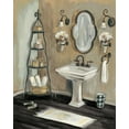 thumbnail image 2 of Vassileva, Silvia 15x18 Black Ornate Wood Framed with Double Matting Museum Art Print Titled - French Bath I Black, 2 of 4