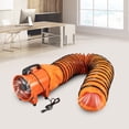 thumbnail image 5 of Peakora Utility Blower Fan 10 Inch Portable Ventilator High Velocity Utility Blower Mighty Mini Low Noise with 5m Duct Hose (10 Inch with 5M Duct Hose), 5 of 15