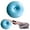 Blue, variant on BESTSKY Exercise Ball,19.7"*19.7"*10.2" Yoga Ball For Pregnancy,Explosion-Proof Frosted Excersing Ball,Black