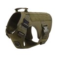 thumbnail image 1 of Chaleco militar táctico para mascotas pastor alemán Golden Retriever, juego de arnés y correa para perros de entrenamiento táctico para perros de todas las razas, 1 of 5